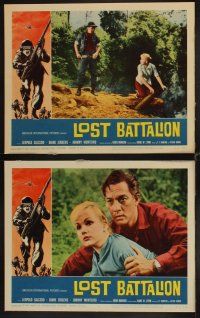 3h327 LOST BATTALION 8 LCs '61 World War II, 200 men and one girl trapped in a ring of steel!