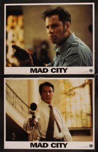 3h332 MAD CITY 8 LCs '97 John Travolta, Dustin Hoffman, directed by Costa-Gavras