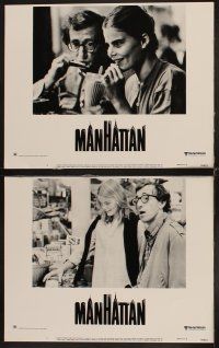 3h340 MANHATTAN 8 LCs '79 classic Woody Allen, Meryl Streep, Diane Keaton, Mariel Hemingway!