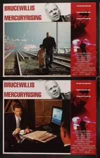 3h350 MERCURY RISING 8 LCs '98 FBI agent Bruce Willis protects autistic boy from Alec Baldwin!