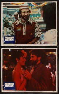 3h356 MOSCOW ON THE HUDSON 8 LCs '84 Russian Robin Williams in New York City, Maria Conchita Alonso