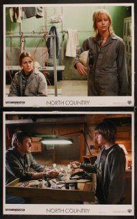 3h378 NORTH COUNTRY 8 LCs '05 Charlize Theron, Frances McDormand, Sissy Spacek, Woody Harrelson