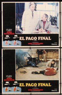 3h405 PAYOFF 8 Spanish/U.S. LCs '78 La Mazzetta, Nino Manfredi, Tognazzi, directed by Sergio Corbucci!