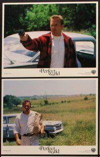 3h410 PERFECT WORLD 8 LCs '93 sheriff Clint Eastwood chases kidnapper Kevin Costner & T.J. Lowther!