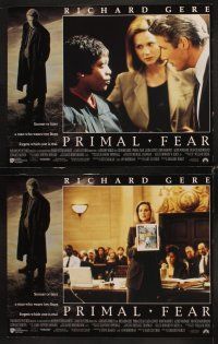 3h420 PRIMAL FEAR 8 LCs '96 Richard Gere, Edward Norton, Laura Linney, multiple personality!