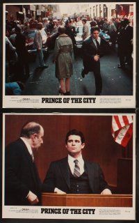 3h422 PRINCE OF THE CITY 8 LCs '81 directed by Sidney Lumet, Treat Williams in New York City!