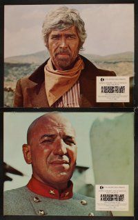 3h642 REASON TO LIVE, A REASON TO DIE 7 LCs '72 cool images of James Coburn, Terence Hill!