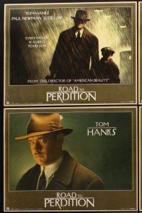 3h014 ROAD TO PERDITION 11 LCs '02 Tom Hanks, Paul Newman, Jude Law, Jennifer Jason Leigh