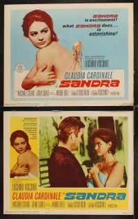 3h448 SANDRA 8 LCs '66 Luchino Visconti's Vaghe stelle dell'Orsa, sexy Claudia Cardinale!