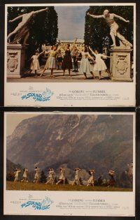 3h475 SOUND OF MUSIC 8 LCs '67 Julie Andrews, Christopher Plummer, Robert Wise classic musical!