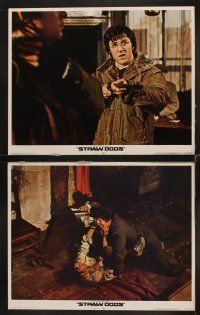3h490 STRAW DOGS 8 LCs '72 Dustin Hoffman, Susan George, classic directed by Sam Peckinpah!