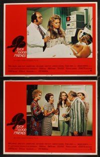 3h494 SUCH GOOD FRIENDS 8 LCs '72 Dyan Cannon, directed by Otto Preminger, Saul Bass border art!