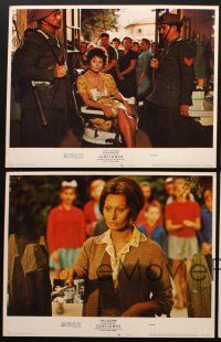 3h784 SUNFLOWER 4 LCs '70 Vittorio De Sica's I Girasoli, Sophia Loren, Marcello Mastroianni