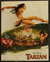 3h034 TARZAN 9 LCs '99 cool Walt Disney jungle cartoon, from Edgar Rice Burroughs story!