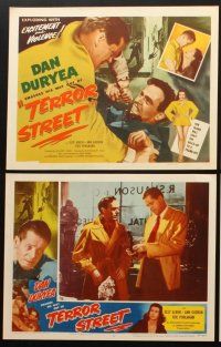 3h516 TERROR STREET 8 LCs '53 Dan Duryea, exploding with excitement and violence!