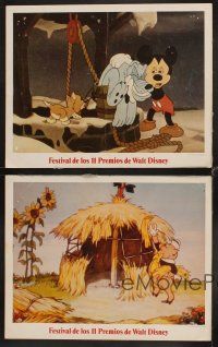 3h792 WALT DISNEY'S CARNIVAL OF HITS 4 Spanish/U.S. LCs '70s Mickey Mouse, Pluto, Three Little Pigs!