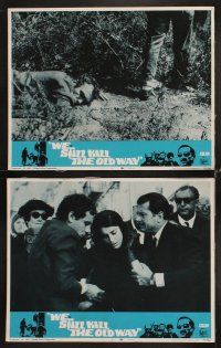 3h571 WE STILL KILL THE OLD WAY 8 LCs '67 Gian Maria Volonte, Irene Papas, Italian Mafia!