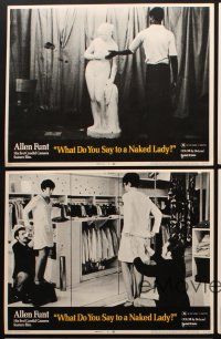3h727 WHAT DO YOU SAY TO A NAKED LADY 5 LCs '70 Allen Funt's first Candid Camera feature film!