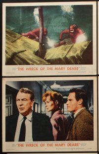 3h705 WRECK OF THE MARY DEARE 6 LCs '59 Gary Cooper, Charlton Heston, Michael Redgrave