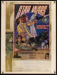 3j003 STAR WARS style D 30x40 1978 George Lucas classic sci-fi epic, great art by Struzan & White!