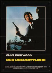 3j368 ENFORCER German '76 photo of Clint Eastwood as Dirty Harry by Bill Gold!
