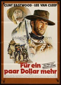 3j230 FOR A FEW DOLLARS MORE German R78 Sergio Leone, Casaro art of Eastwood & Klaus Kinski!