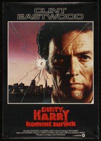 3j389 SUDDEN IMPACT German '83 Clint Eastwood is at it again as Dirty Harry, great image!