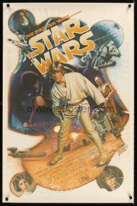 3j068 STAR WARS THE FIRST TEN YEARS Kilian signed & numbered 2456/3000 1sh '87 by Drew Struzan!