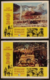3j248 GOOD, THE BAD & THE UGLY 8 LCs '68 Clint Eastwood, Lee Van Cleef, Sergio Leone classic!