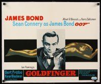 3k133 GOLDFINGER linen Belgian R70s portrait of Sean Connery as James Bond 007!