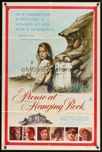 3m344 PICNIC AT HANGING ROCK Aust 1sh '75 Peter Weir classic about vanishing schoolgirls!