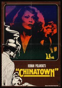 3m145 CHINATOWN set of 8 Germans '74 Roman Polanski, great images of Faye Dunaway & Jack Nicholson!