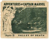 3m440 ADVENTURES OF CAPTAIN MARVEL chapter 11 LC '41 fx image of costumed Tom Tyler moving tree!