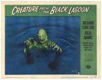 3m465 CREATURE FROM THE BLACK LAGOON LC #8 '54 classic close up of monster emerging from water!