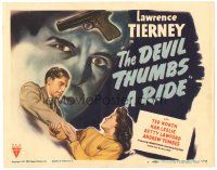 3m398 DEVIL THUMBS A RIDE TC '47 BAD Lawrence Tierney, fate and fury meet to spawn murder!