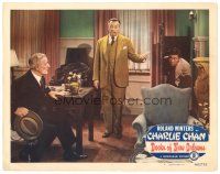 3m472 DOCKS OF NEW ORLEANS LC #4 '48 Roland Winters as Charlie Chan & Sen Yung in cabinet!