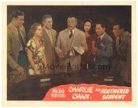 3m476 FEATHERED SERPENT LC '48 cast gathered around Keye Luke & Roland Winters as Charlie Chan!