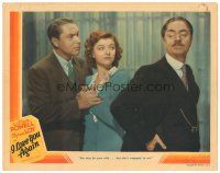 3m496 I LOVE YOU AGAIN LC '40 Donald Douglas & Myrna Loy watch William Powell turn his back!