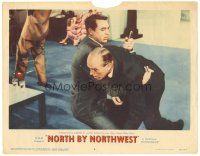 3m529 NORTH BY NORTHWEST LC #4 '59 Cary Grant pulls knife from Ober's back Hitchcock classic!