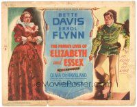 3m411 PRIVATE LIVES OF ELIZABETH & ESSEX TC R51 full-length images of Bette Davis & Errol Flynn!