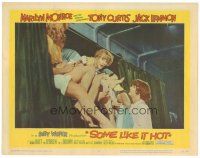 3m570 SOME LIKE IT HOT LC #4 '59 Tony Curtis tries to talk Jack Lemmon out of the upper berth!