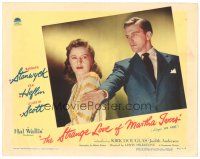 3m585 STRANGE LOVE OF MARTHA IVERS LC #7 '46 Kirk Douglas with Barbara Stanwyck in his 1st movie!