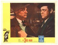 3m592 THIRD MAN LC R54 classic confrontation between Orson Welles & Joseph Cotten, Carol Reed noir