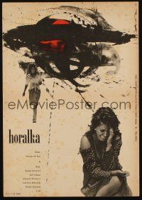 3p033 TWO WOMEN Czech 11x16 '62 Vittorio De Sica's La Ciociara, crying Sophia Loren!