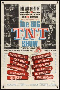 3t131 BIG T.N.T. SHOW 1sh '66 all-star rock & roll, traditional blues, country western & folk!