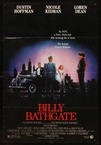 3t138 BILLY BATHGATE DS 1sh '91 Dustin Hoffman, Nicole Kidman, Bruce Willis, Robert Benton