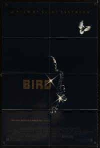 3t139 BIRD 1sh '88 directed by Clint Eastwood, biography of jazz legend Charlie Parker!