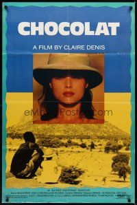 3t234 CHOCOLAT 1sh '88 a film by Claire Denis set in West Africa, Giulia Boschi