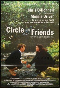 3t239 CIRCLE OF FRIENDS 1sh '95 Pat O'Connor directed, Chris O'Donnell & Minnie Driver!
