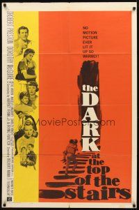 3t278 DARK AT THE TOP OF THE STAIRS 1sh '60 Robert Preston, Dorothy McGuire, William Inge!